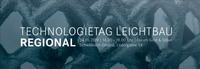 Technologietag Leichtbau Regional 2019